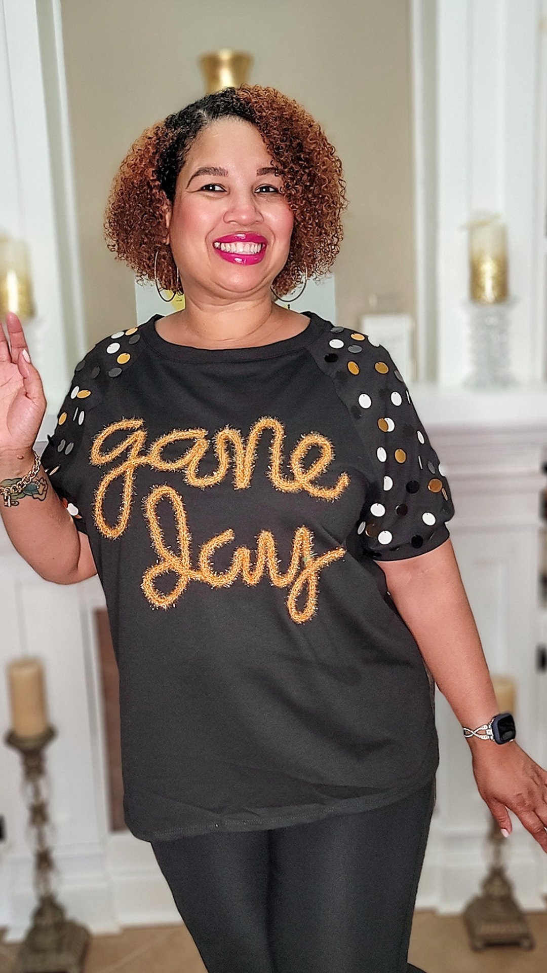 Plus size sales game day outfits