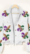 OVER HERE FLEUR DE LIS WOMEN JACKET